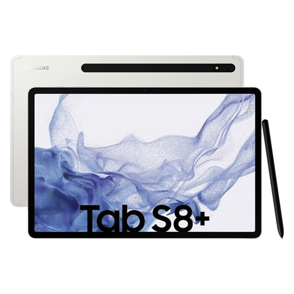 Tablet Samsung Galaxy Tab S8+ X806 12.4 5G 8GB RAM 256GB - Silver EU Τηλεφωνία